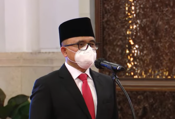 
 Abdullah Azwar Anas Resmi dilantik Sebagai MenPAN-RB terbaru 2022 oleh Presiden Joko Widodo, Rabu (7/9)